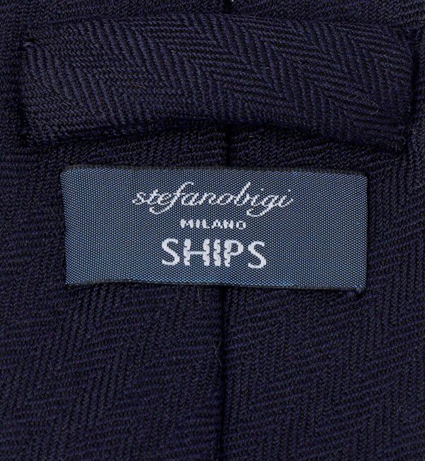SHIPS「Stefanobigi: ウール ソリッド ネクタイ」|ネクタイ・蝶ネクタイ|