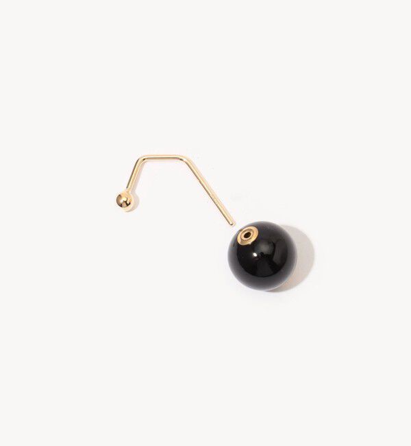 TOMORROWLAND GOODS「Hirotaka Bamble Bee オニキスピアス」|ピアス|