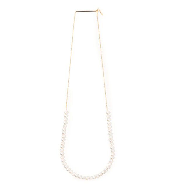 TOMORROWLAND GOODS「【別注】januka  パール ロングネックレス」|ネックレス|