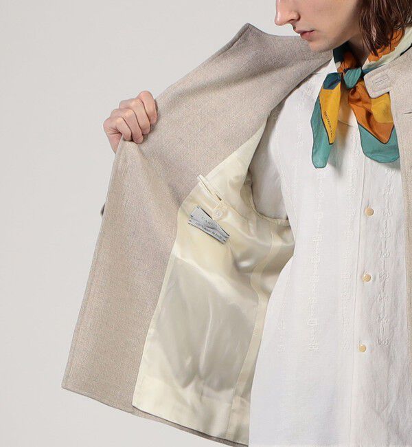 TOMORROWLAND BUYING WEAR「【別注】CARUSO コットンリネンウール フォレスティエールジャケット」|ブルゾン・スタジャン|