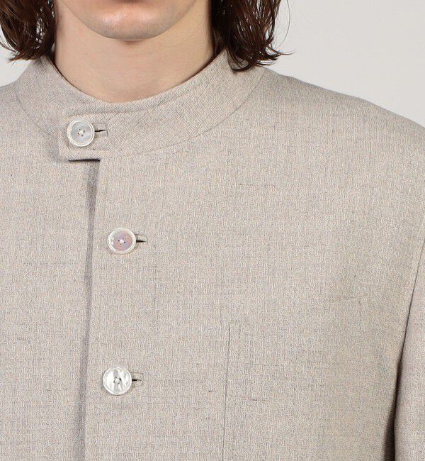 TOMORROWLAND BUYING WEAR「【別注】CARUSO コットンリネンウール フォレスティエールジャケット」|ブルゾン・スタジャン|