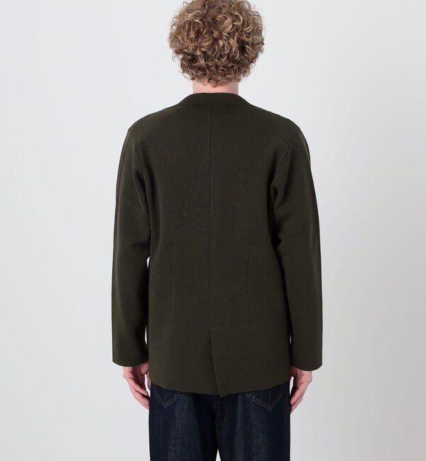 TOMORROWLAND MENS「TOMORROWLAND tricot コットンポリエステルミラノリブ ニットジャケット」|ニット・セーター|