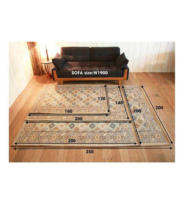 ACME「MONTECITO RUG 120x160 モンテシート ラグ」|その他|