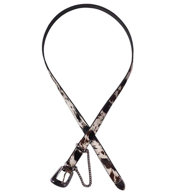 JOINT WORKS「JIEDA / ジエダ HAIRCALF WESTERN BELT」|ベルト|