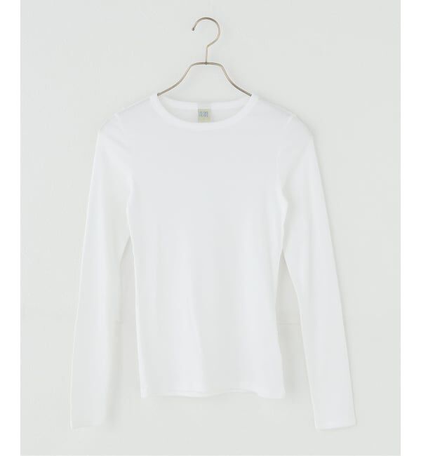 Plage「FLORE FLORE / フローレフローレ OLIVIA SLEEVE トップス」|Tシャツ・カットソー|ホワイト