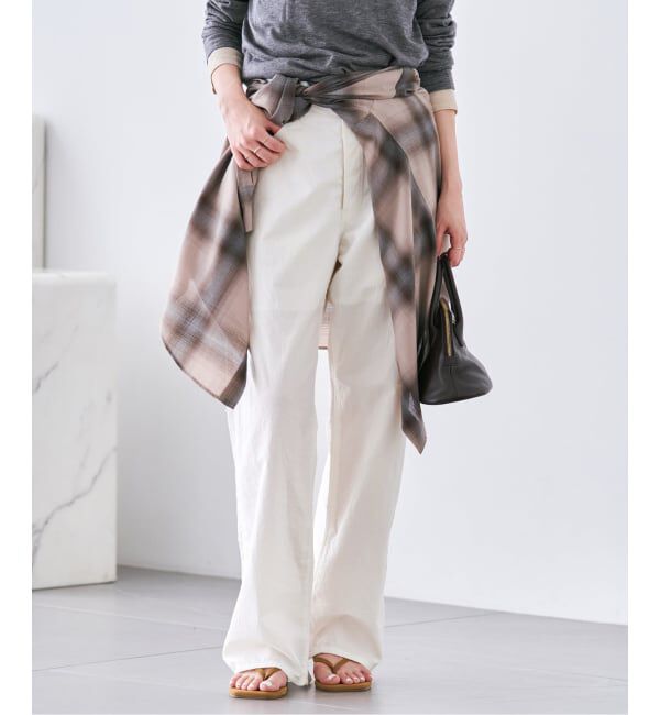 Plage「JOHNBULL / ジョンブル 別注 CTN LNN WIDE パンツ」|その他|