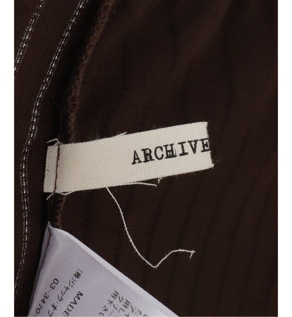 SLOBE IENA「ARCHIVE STANCE/アーカイブスタンス サテンストライプレースパンツ AS-050005」|その他|