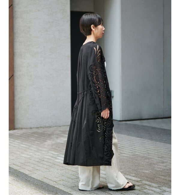 VERMEIL par iena「シフリー刺繍ガウン」|シャツ・ブラウス|
