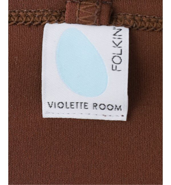 IENA「FOLKIN' VIOLETTE ROOM AQUA SWIM CAMISOLE TOP キャミソール FVR25407」|キャミソール|