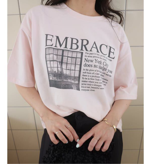 SLOBE IENA「《追加》SCREEN STARS SLOBE別注 ショートニュースペーパーTEE」|Tシャツ・カットソー|