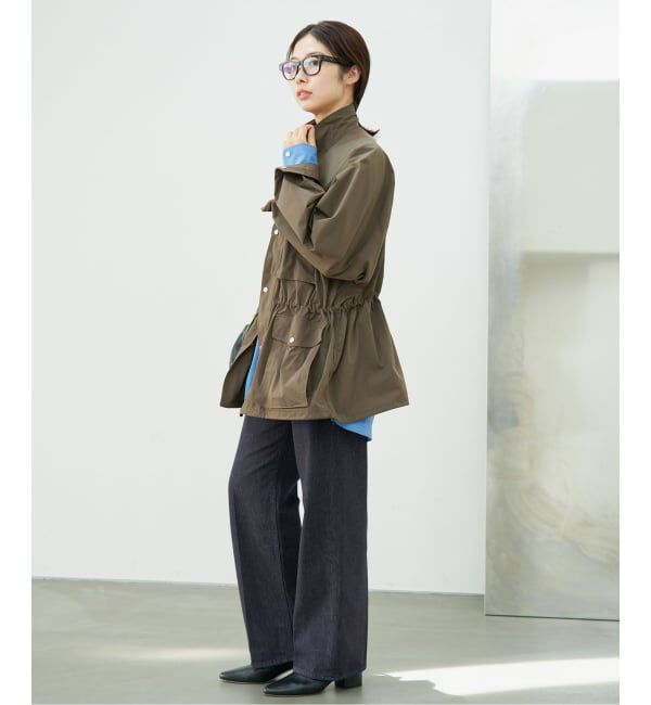 IENA「クリースデニムパンツ」|デニム|