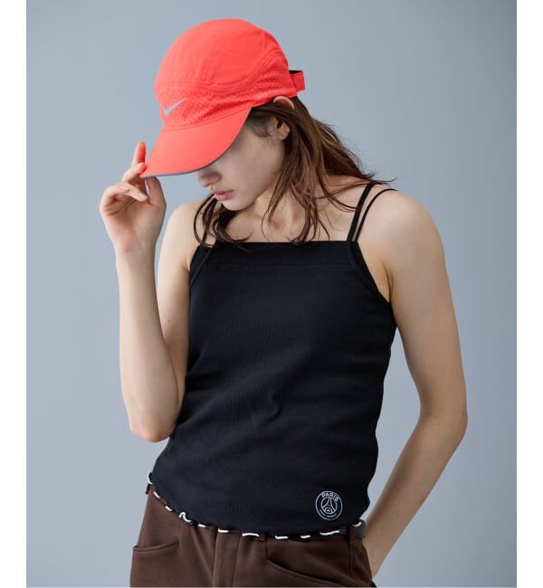 Paris Saint-Germain「【EVA*PSG】 JP  CAMISOLE」|キャミソール|ブラック