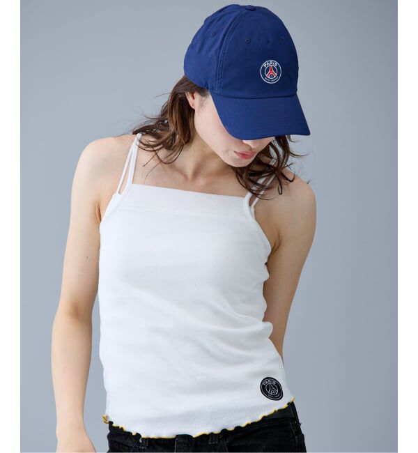 Paris Saint-Germain「【EVA*PSG】 JP  CAMISOLE」|キャミソール|ホワイト