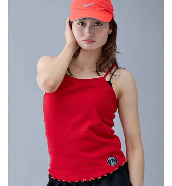 Paris Saint-Germain「【EVA*PSG】 JP  CAMISOLE」|キャミソール|レッド