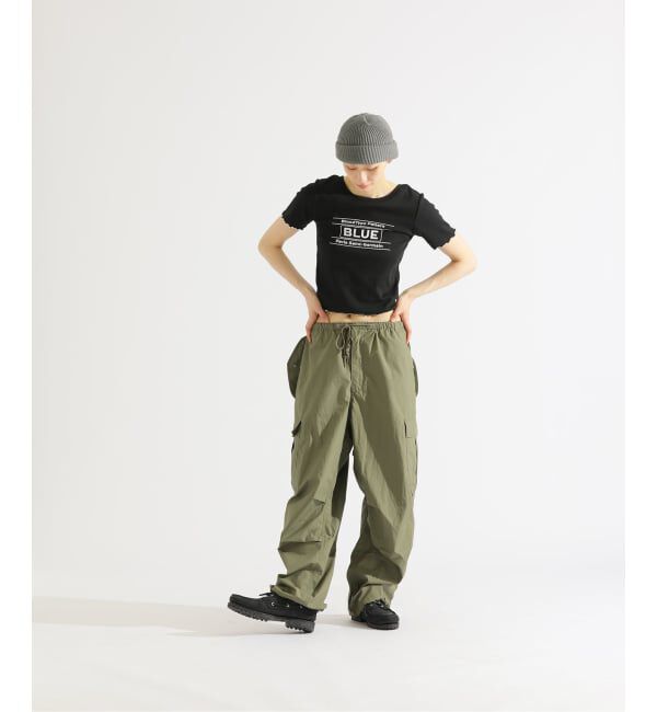 Paris Saint-Germain「【EVA*PSG】 JP  PATTERND BLUE TEE」|Tシャツ・カットソー|