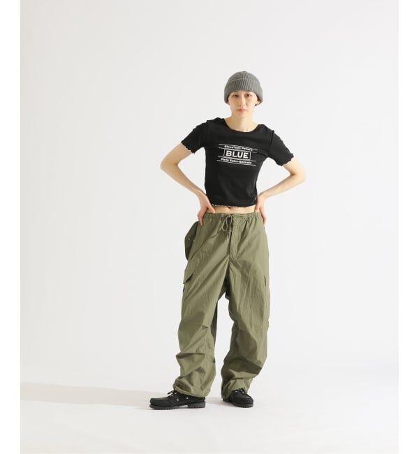 Paris Saint-Germain「【EVA*PSG】 JP  PATTERND BLUE TEE」|Tシャツ・カットソー|