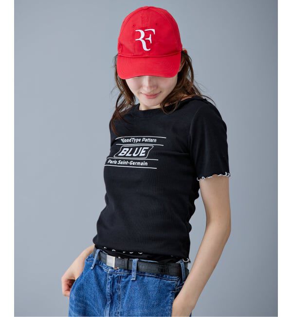 Paris Saint-Germain「【EVA*PSG】 JP  PATTERND BLUE TEE」|Tシャツ・カットソー|