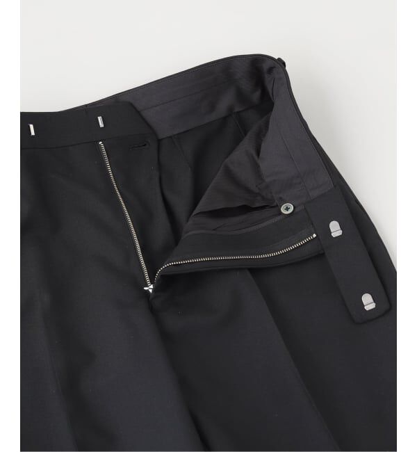 EDIFICE「Fumiya Hirano(フミヤヒラノ)  Carnaby BLK Solid Trousers」|スラックス|