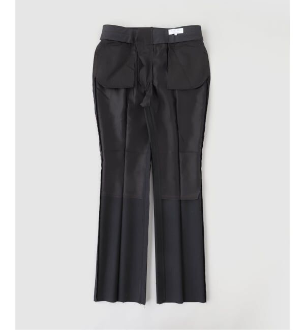 EDIFICE「Fumiya Hirano(フミヤヒラノ)  Carnaby BLK Solid Trousers」|スラックス|