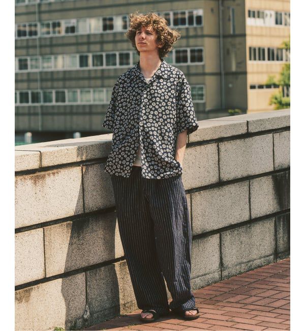 417 EDIFICE「LE JAPON ATELIER SN サックパンツ」|スラックス|