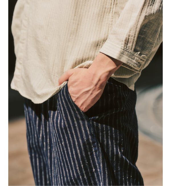 417 EDIFICE「LE JAPON ATELIER SN サックパンツ」|スラックス|