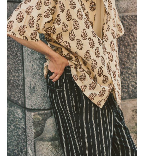 417 EDIFICE「LE JAPON ATELIER SN サックパンツ」|スラックス|