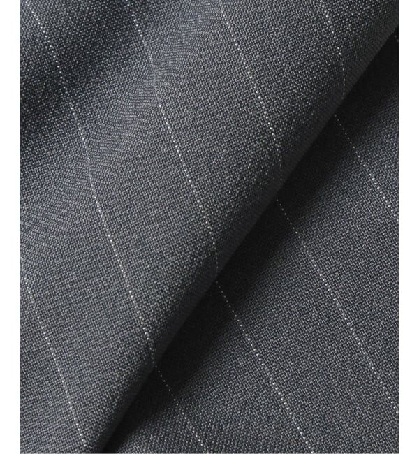 EDIFICE「《追加》ストライプ サイド アジャスト ワイド パンツ」|スラックス|