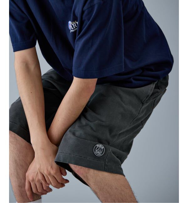 Paris Saint-Germain「【Paris Saint-Germain / パリ・サン＝ジェルマン】 JP PIGMENT CREST SHORTS」|その他|ブラック A