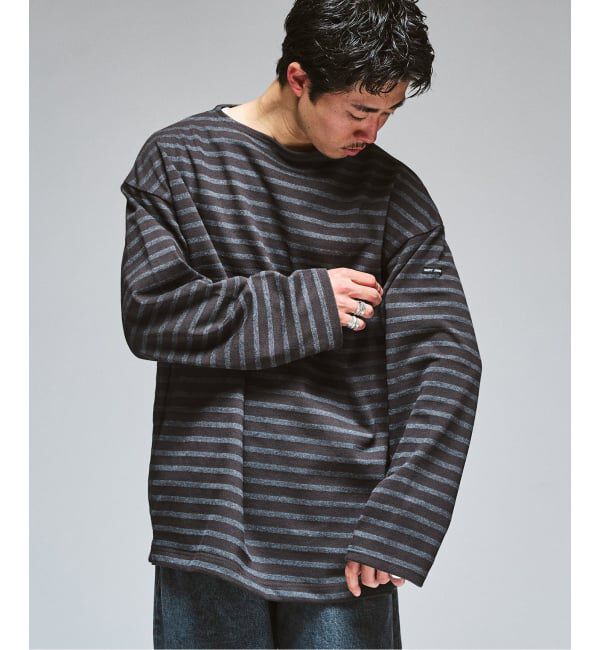417 EDIFICE「SAINT JAMES for EDIFICE 別注 ウエッソン ルーズ ボーダー」|Tシャツ・カットソー|