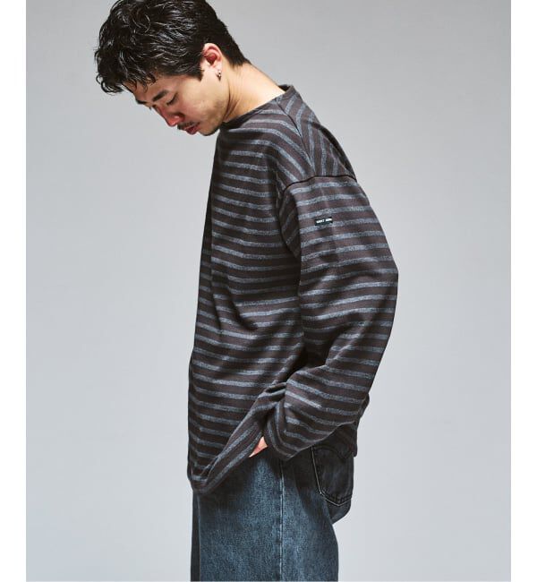 417 EDIFICE「SAINT JAMES for EDIFICE 別注 ウエッソン ルーズ ボーダー」|Tシャツ・カットソー|