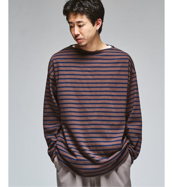 417 EDIFICE「SAINT JAMES for EDIFICE 別注 ウエッソン ルーズ ボーダー」|Tシャツ・カットソー|