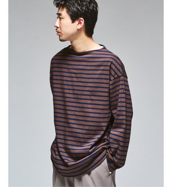 417 EDIFICE「SAINT JAMES for EDIFICE 別注 ウエッソン ルーズ ボーダー」|Tシャツ・カットソー|