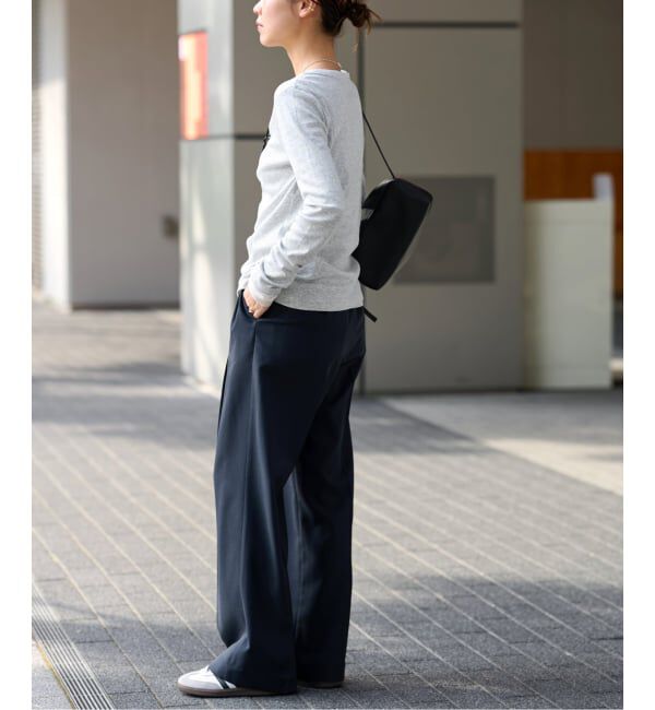 JOURNAL STANDARD relume「《追加7》マットウースフレアタックパンツ」|スラックス|