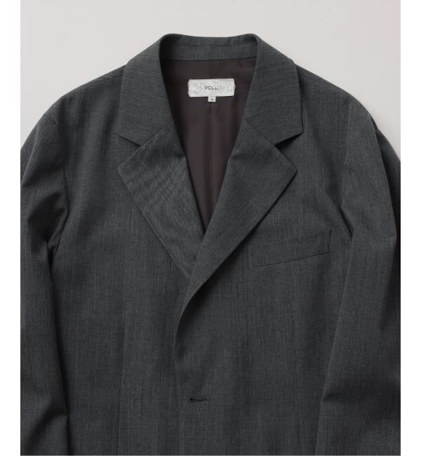 JOURNAL STANDARD「【FOLL / フォル】wool gaba hand sewing jacket」|テーラードジャケット|