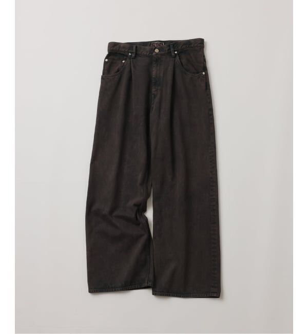 JOURNAL STANDARD「【FOLL / フォル】tonal overdye baggy jeans」|デニム|ブラウン