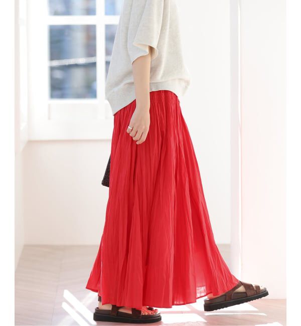 JOURNAL STANDARD relume「コットンボイルクリンクルマーメイドスカート」|スカート|