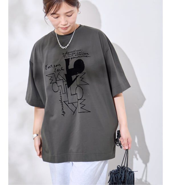 JOURNAL STANDARD「別注【GAKU*JS】TEE」|Tシャツ・カットソー|ブラック A