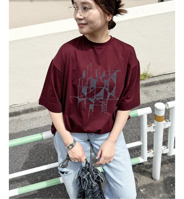 JOURNAL STANDARD「別注【GAKU*JS】TEE」|Tシャツ・カットソー|ボルドー