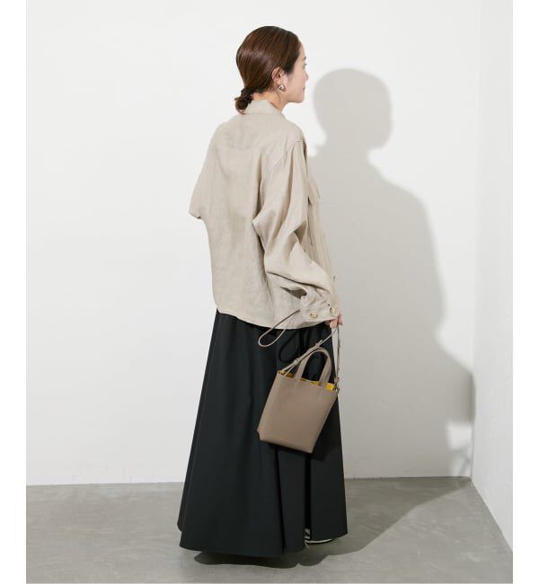 JOURNAL STANDARD「《追加2》【撥水/接触冷感/洗える/UVカット】リネンNYストレッチギャザースカート」|スカート|