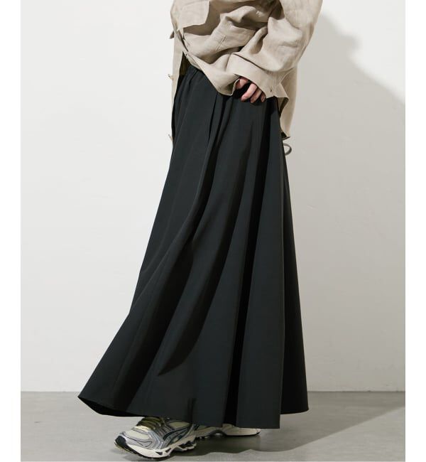 JOURNAL STANDARD「《追加2》【撥水/接触冷感/洗える/UVカット】リネンNYストレッチギャザースカート」|スカート|