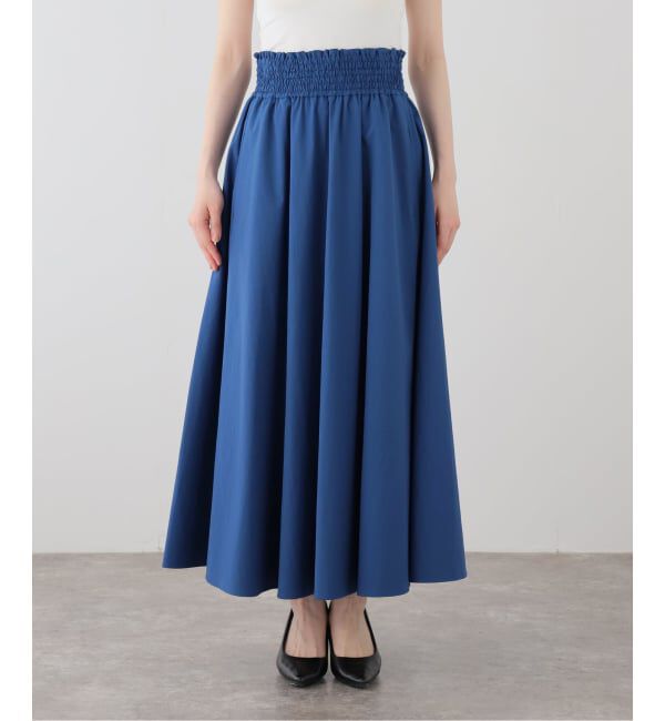 JOURNAL STANDARD「《追加2》【撥水/接触冷感/洗える/UVカット】リネンNYストレッチギャザースカート」|スカート|