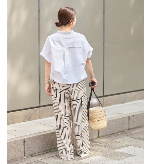 JOURNAL STANDARD「《追加2》ハードマンズリネンコットンフレンチスリーブスキッパーシャツ」|シャツ・ブラウス|