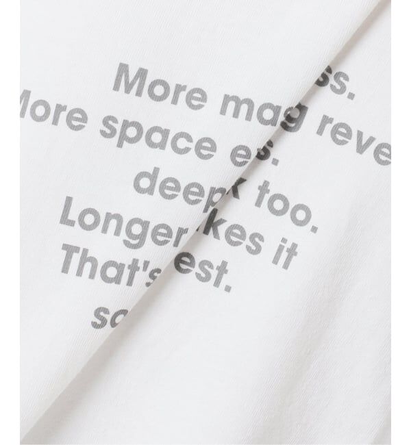 journal standard L'essage「《追加》POET MEETS DUBWISE 別注LOOSE FIT Tシャツ」|Tシャツ・カットソー|
