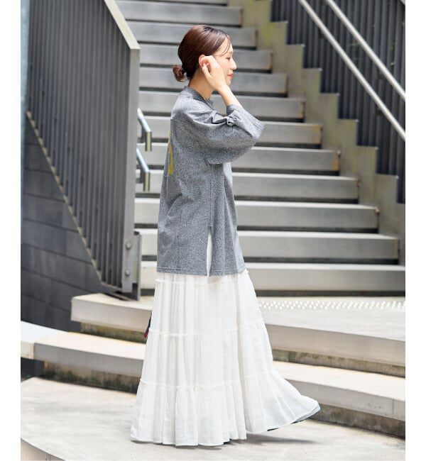 JOURNAL STANDARD「【RIDING HIGH/ライディングハイ】 88/12CHAPIONテンジクフットボールチュニッ」|Tシャツ・カットソー|