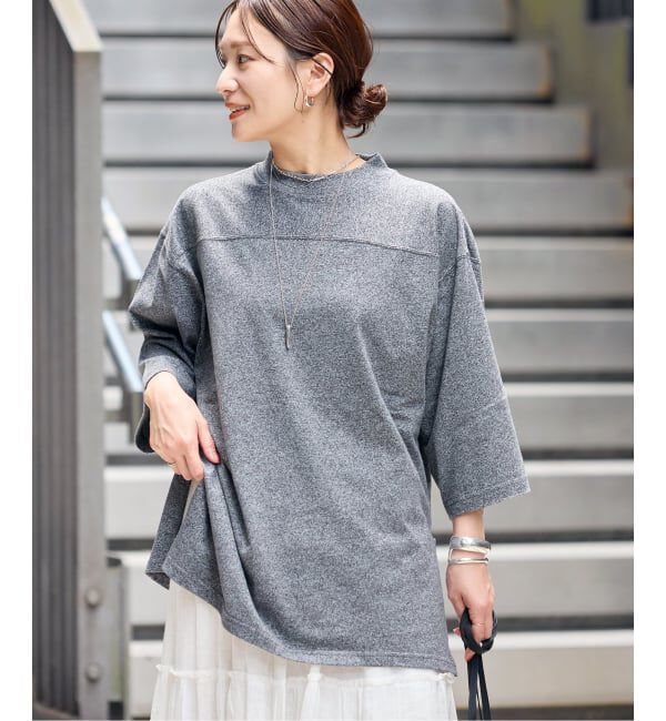 JOURNAL STANDARD「【RIDING HIGH/ライディングハイ】 88/12CHAPIONテンジクフットボールチュニッ」|Tシャツ・カットソー|