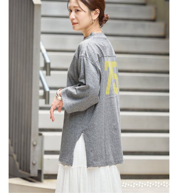 JOURNAL STANDARD「【RIDING HIGH/ライディングハイ】 88/12CHAPIONテンジクフットボールチュニッ」|Tシャツ・カットソー|