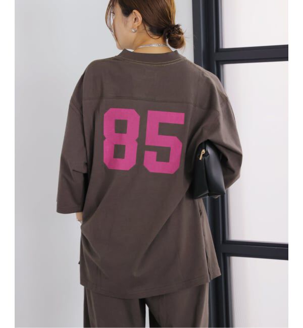 JOURNAL STANDARD「【RIDING HIGH/ライディングハイ】 88/12CHAPIONテンジクフットボールチュニッ」|Tシャツ・カットソー|カーキ