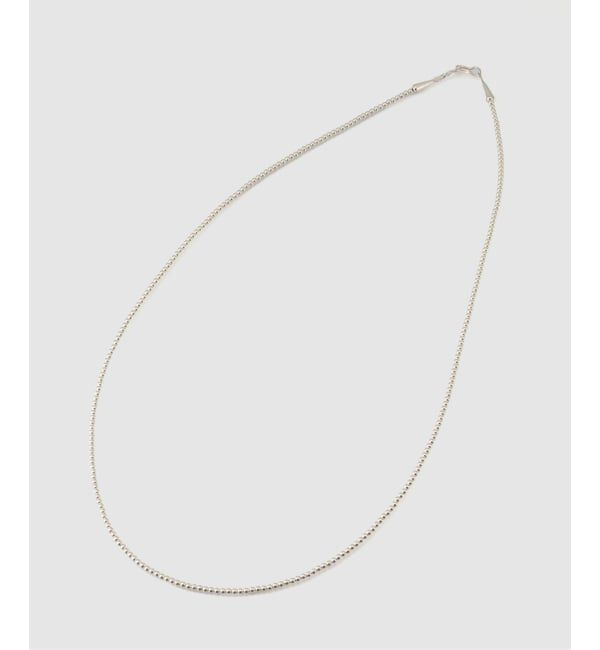 journal standard L'essage「ERICKA NICOLAS BEGAY ナバホパール 3mm/80cm ネックレス」|ネックレス|