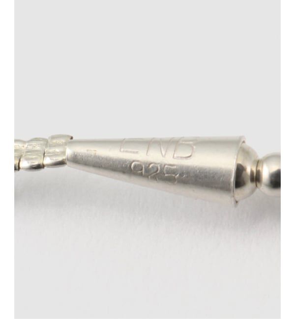 journal standard L'essage「ERICKA NICOLAS BEGAY ナバホパール 3mm/80cm ネックレス」|ネックレス|
