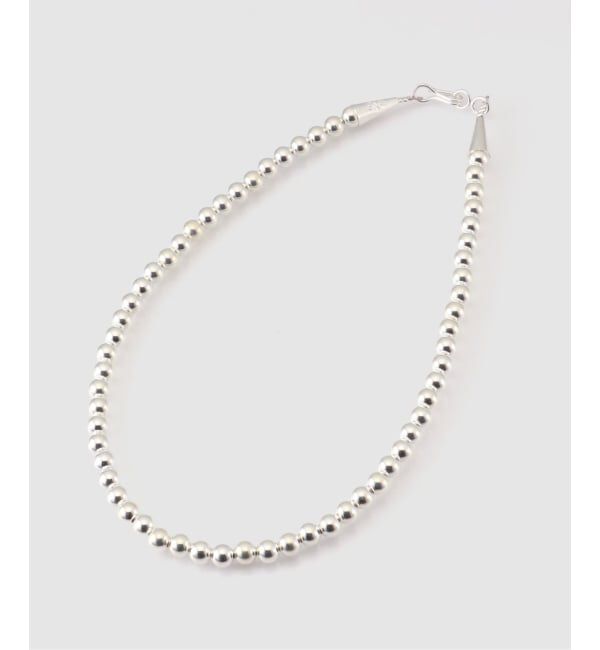 journal standard L'essage「ERICKA NICOLAS BEGAY ナバホパール 6mm/40cm ネックレス」|ネックレス|